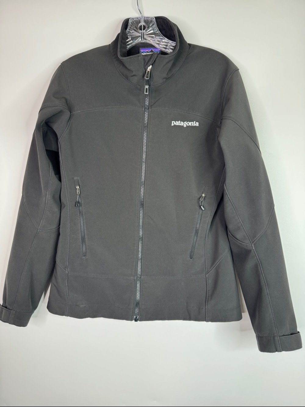 Patagonia Adze Polartec Black Soft Shell Jacket Women's Small